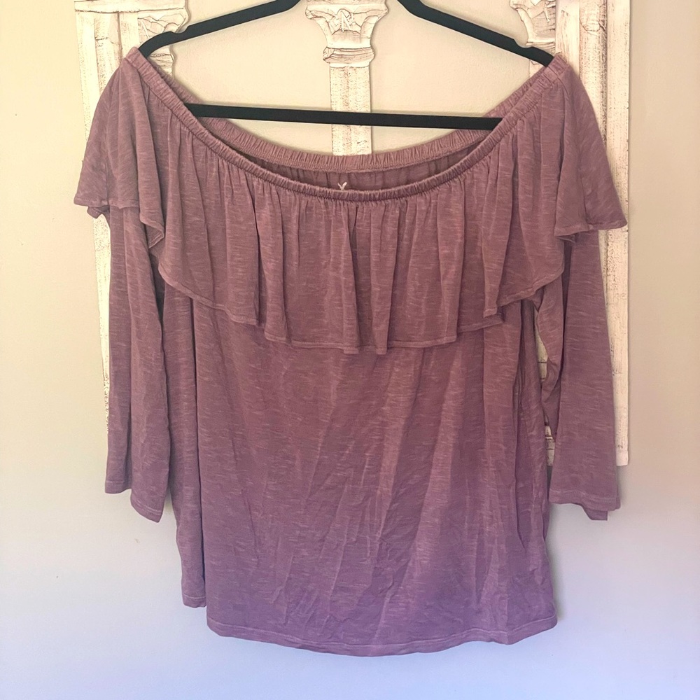 Off the shoulder top